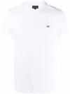 Emporio Armani Logo Cotton T-shirt In White