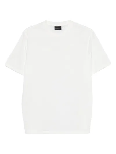 Emporio Armani Short-sleeve T-shirt In White