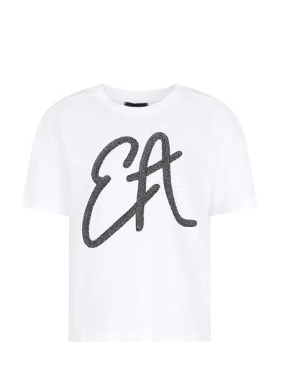 EMPORIO ARMANI EMPORIO ARMANI LOGO COTTON T-SHIRT