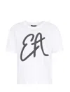 Emporio Armani Relaxed Fit T-shirts In White