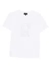 Emporio Armani Logo Cotton T-shirt In White