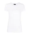 Emporio Armani Logo Crew-neck T-shirt In White
