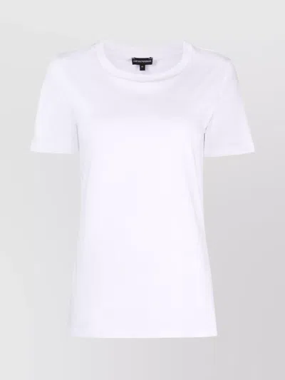 EMPORIO ARMANI LOGO CREWNECK JERSEY T-SHIRT