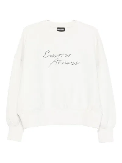 EMPORIO ARMANI EMPORIO ARMANI LOGO CREWNECK SWEASHIRT