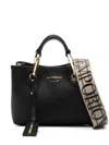 Emporio Armani Logo-debossed Crossbody Bag In Black