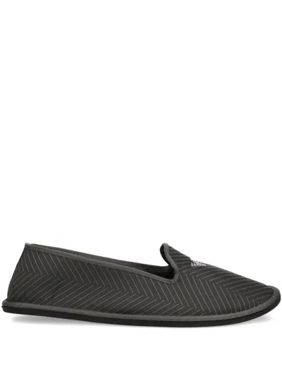Emporio Armani Logo-debossed Slippers
