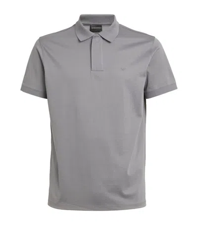 Emporio Armani Logo-detail Polo Shirt In Multi