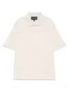 Emporio Armani Logo-detail Polo Shirt In Pink
