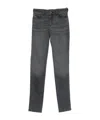 Emporio Armani Skinny Denim Jeans In Gray