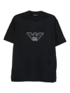 Emporio Armani Logo-detail T-shirt In Black