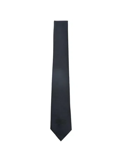 Emporio Armani Kids' Logo-detail Tie In Black