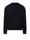 EMPORIO ARMANI EMPORIO ARMANI LOGO DETAILED CREWNECK SWEATSHIRT