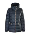 Emporio Armani Logo Details Down Jacket In Black