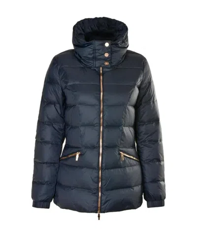 Emporio Armani Logo Details Down Jacket In Black