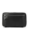 Emporio Armani Logo Details Handbag In Black