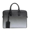 Emporio Armani Logo Details Handbag In Black