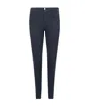 Emporio Armani Logo Details Jeans In Black