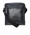 Emporio Armani Logo Details Satchel In Black