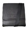 Emporio Armani Logo Details Satchel In Black