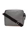 Emporio Armani Logo Details Satchel In Gray