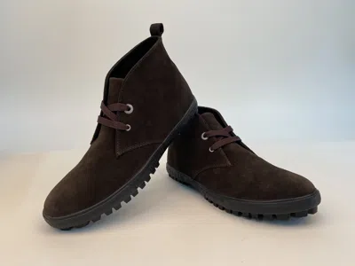 Emporio Armani Logo Details Short Boots In Black