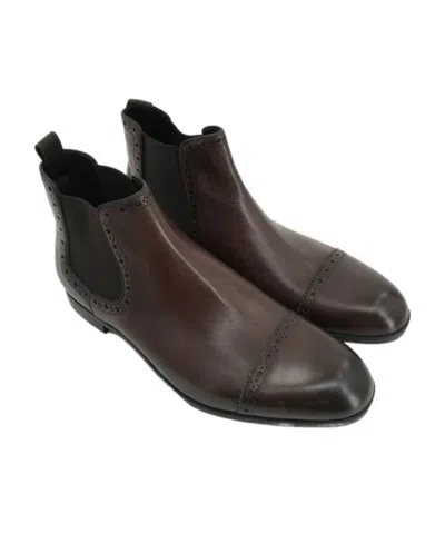 Emporio Armani Logo Details Short Boots In Black
