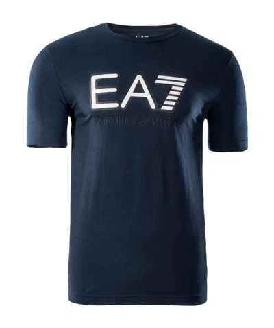 Emporio Armani Logo Details T-shirt In Black