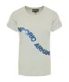 Emporio Armani Logo Details T-shirt In White