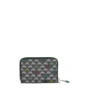 Emporio Armani Logo Details Wallet In Black