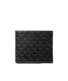 Emporio Armani Logo Details Wallet In Black