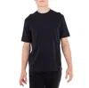 Emporio Armani Logo-embroidered Cotton Blend T-shirt