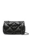 Emporio Armani Quilted Faux-leather Shoulder Bag