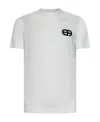 Emporio Armani Logo-embroidered T-shirt In White