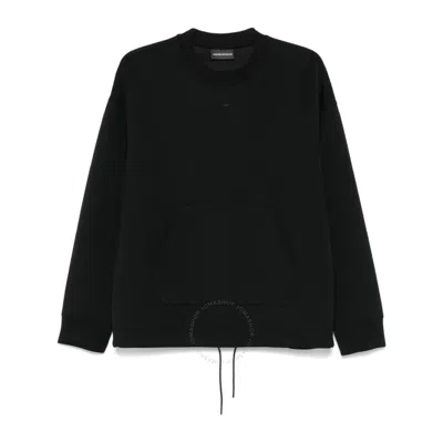 Emporio Armani Logo-embroidered Crew Neck Sweatshirt
