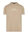 Emporio Armani Logo-embroidered Crew Neck T-shirt