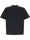 Emporio Armani Black Patch T-shirt In Blue