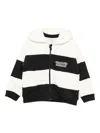 Emporio Armani Logo-embroidered Jacket In Black