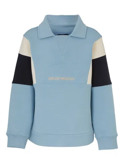 Emporio Armani Kids' Logo-embroidered Polo Shirt