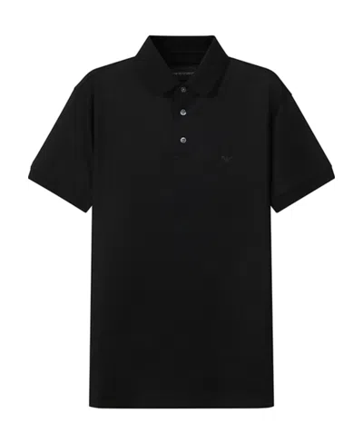 EMPORIO ARMANI EMPORIO ARMANI LOGO PRINTED SHORT-SLEEVED POLO SHIRT