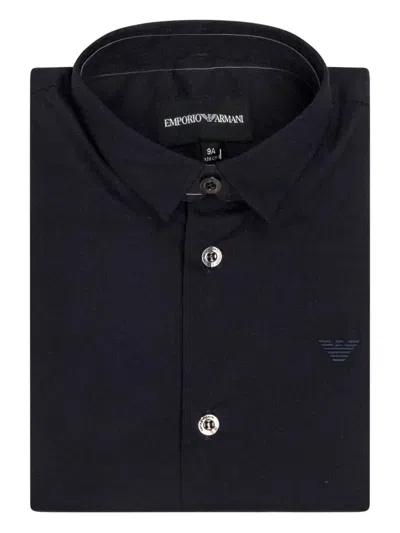 Emporio Armani Shirt  Kids Kids Color Blue
