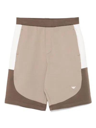 Emporio Armani Kids' Logo-embroidered Shorts