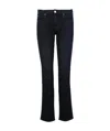 Emporio Armani Logo Embroidered Skinny Jeans In Black