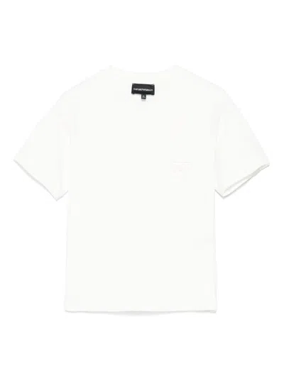 EMPORIO ARMANI LOGO-EMBROIDERED T-SHIRT