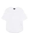 Emporio Armani Crew Neck Short Sleeves Cotton T-shirt In White