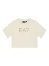 Emporio Armani Logo-embroidered T-shirt In White
