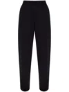 Emporio Armani Sleek Women's Trousers For Fall 2025 In Black