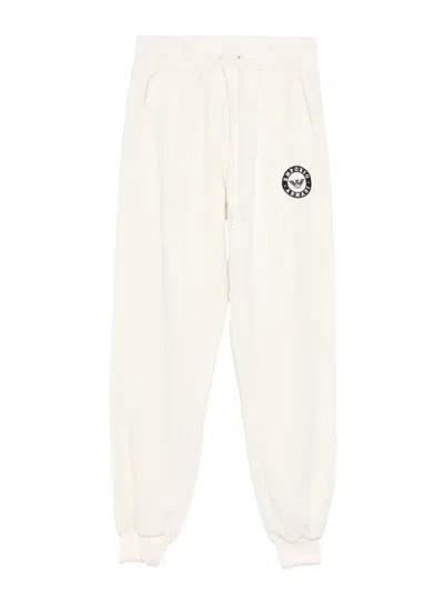 EMPORIO ARMANI LOGO-EMBROIDERED TRACK PANTS