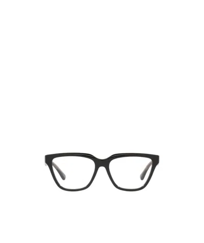 Emporio Armani Logo Flat Mirror In Black