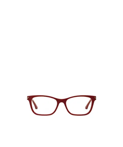 Emporio Armani Logo Flat Mirror In White