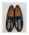 Emporio Armani Logo Flat Shoes In Black